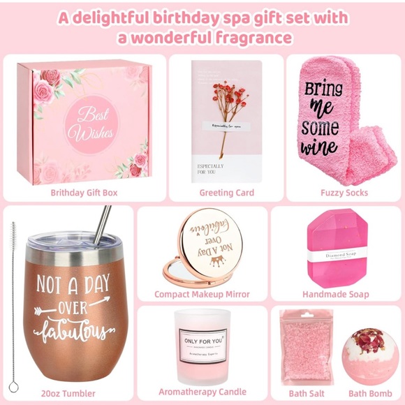 NWT Spa 8 pc Gift Set - Picture 2 of 8